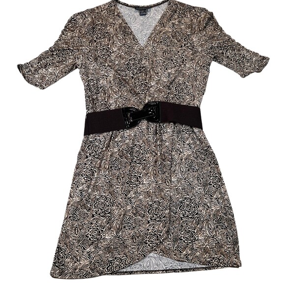 Jessica Howard  Women's Dress size 16 Black , Gray print Color 3/4 sleeves - Picture 3 of 16